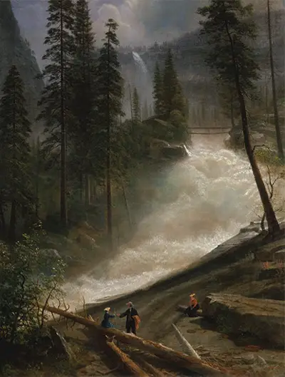 Nevada Falls, Yosemite Albert Bierstadt
